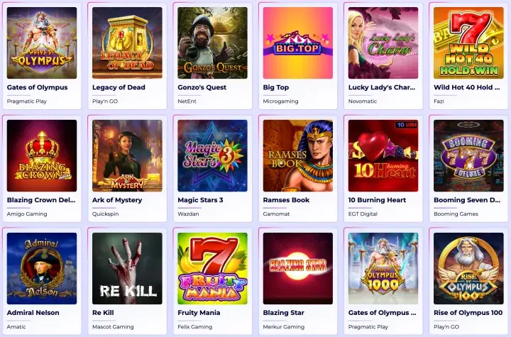 SlotRoyals Casino screenshot